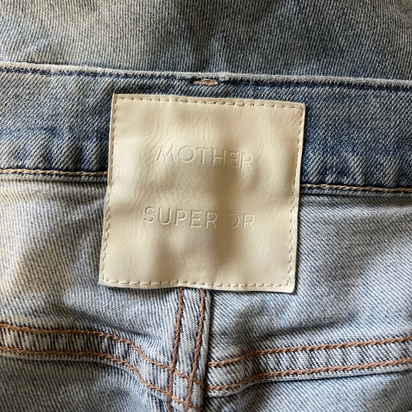 Mother Superior High-Waisted Hiker Hover Light Wash Women's Size 28 - Picture 5 of 9